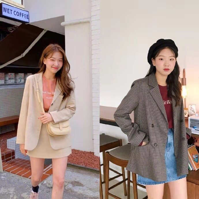 属于秋天的时髦穿搭,减龄气质两手抓,照着穿变气质软妹