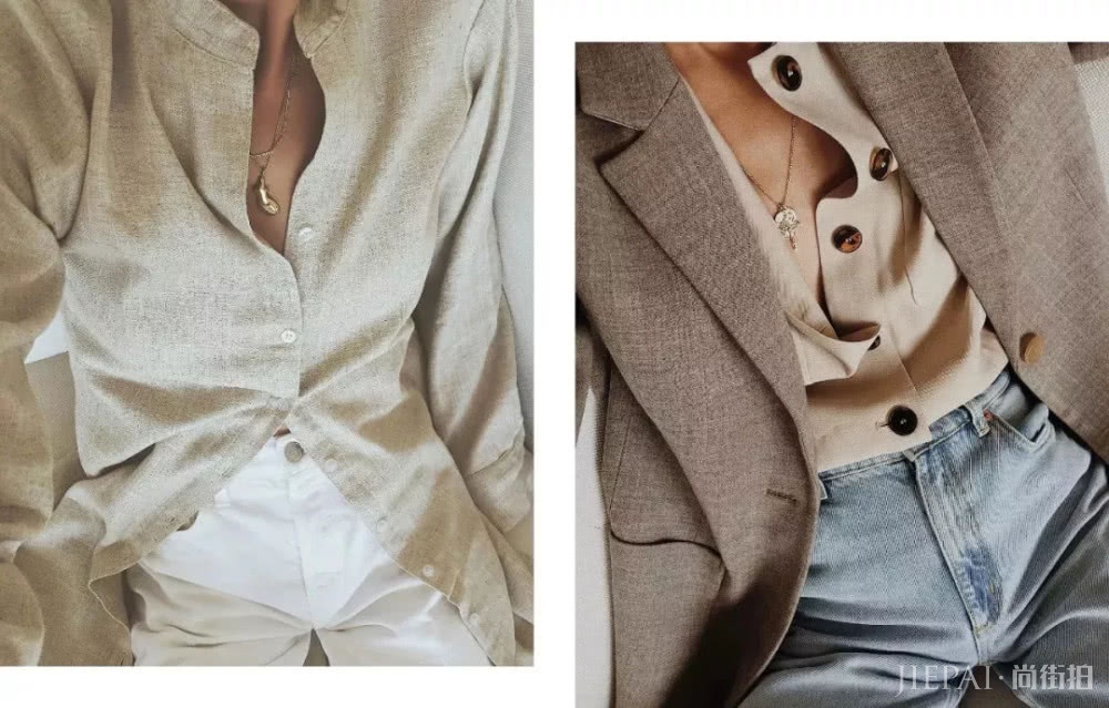 盐系少女穿搭技巧，简约不简单的时髦感