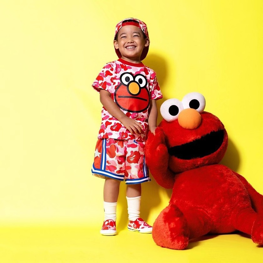 童装也要潮！A BATHING APE x《芝麻街》联名系列太可爱啦！