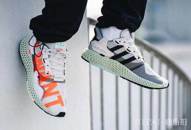 大面积涂鸦设计?!这双 adidas ZX 4000 确定不是客制?