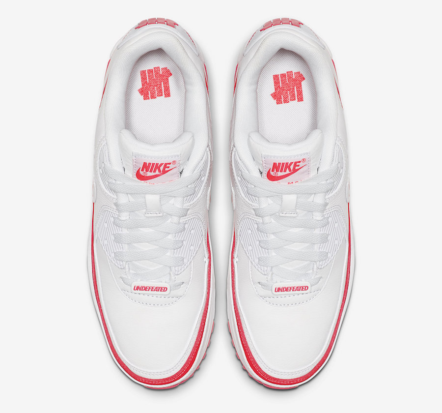 四色齐出!UNDEFEATED x Nike Air Max 90 官方上脚图公布!