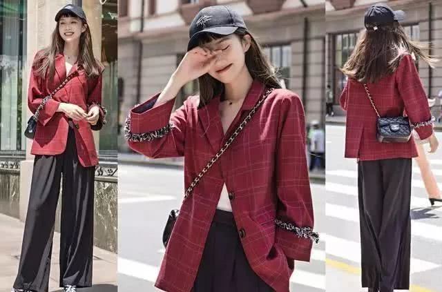 初秋怎么穿?只要一条阔腿裤就能把基础款上衣穿出高级时尚感