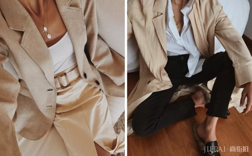 盐系少女穿搭技巧，简约不简单的时髦感
