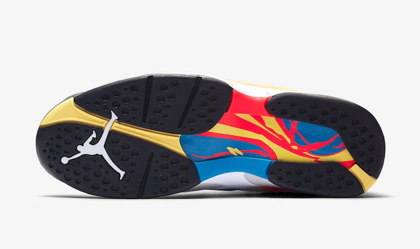 官网预告来袭！Air Jordan 8“Multi-Color”明日登场！