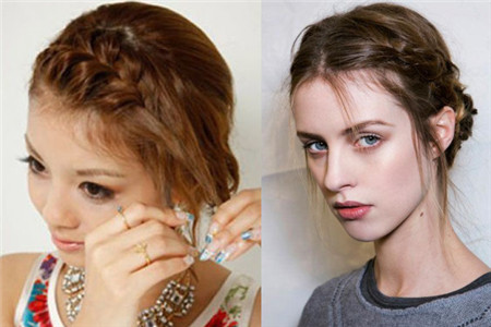 韩式学生短发怎么扎 这几种编法会让你更好看