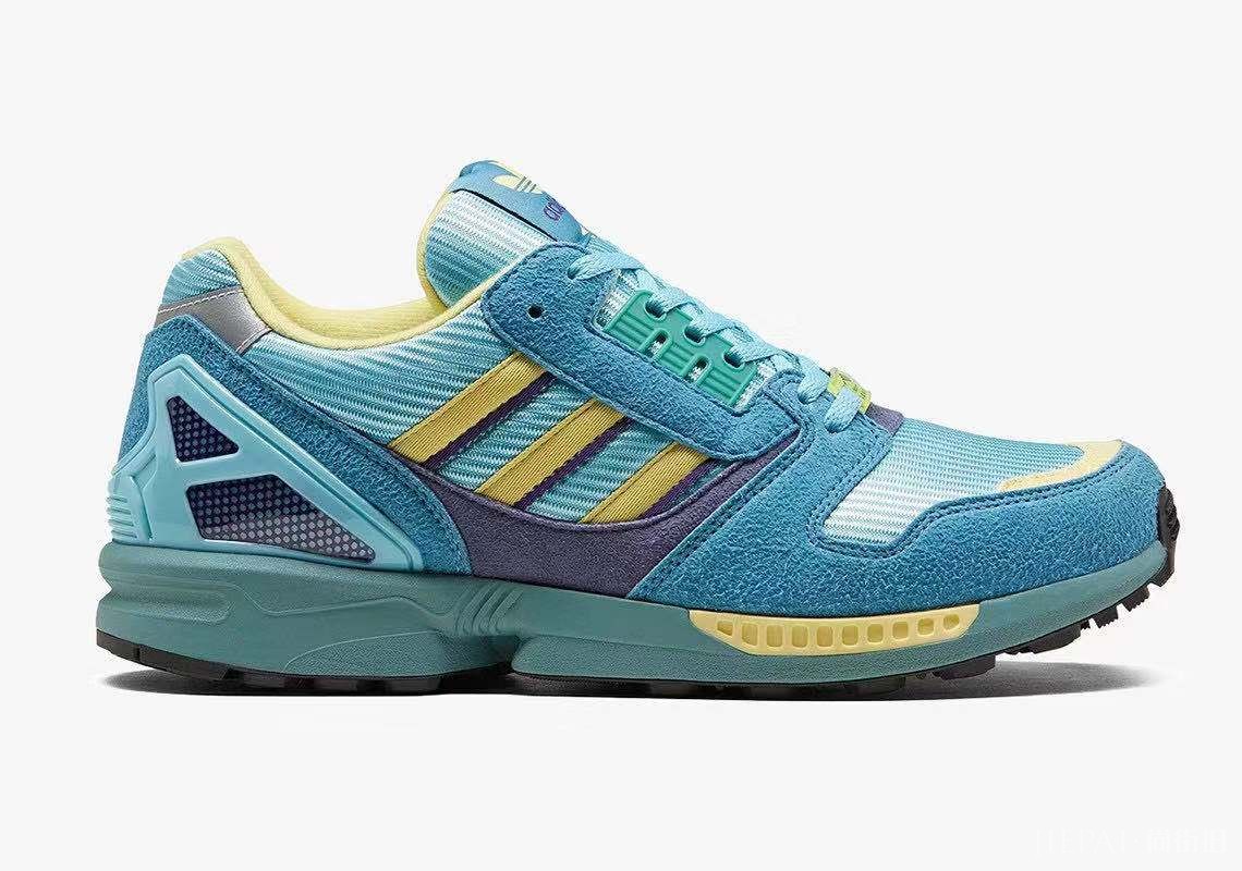 清爽天蓝色调！adidas ZX 8000 再添新成员！