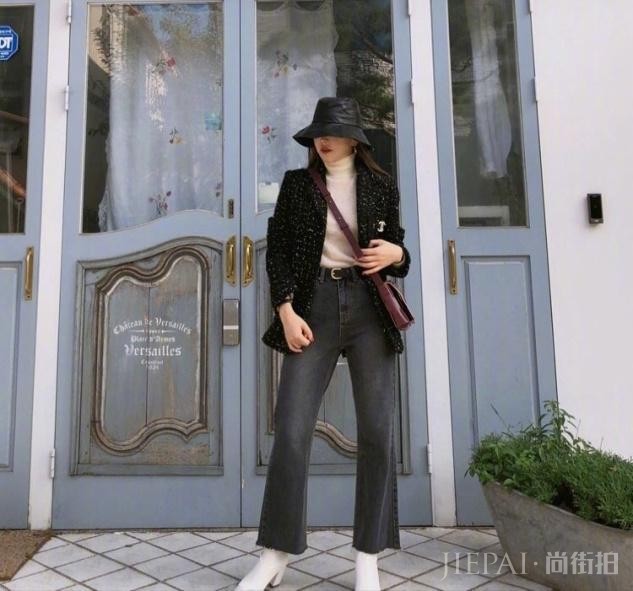 搭配裤子的几款上衣样式,不仅显得很淑女,而且省钱还实用