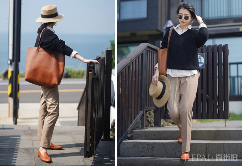 秋季毛衣找不到搭配灵感?快看三木的毛衣搭配,质感又温柔超美