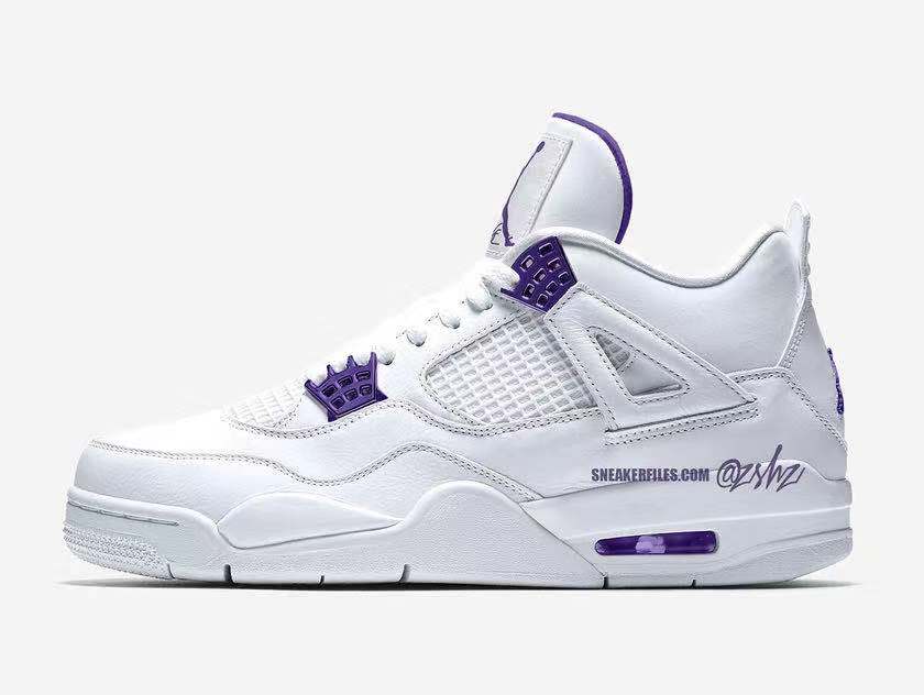 高颜值白紫葡萄!Air Jordan 4 全新配色明年登场!