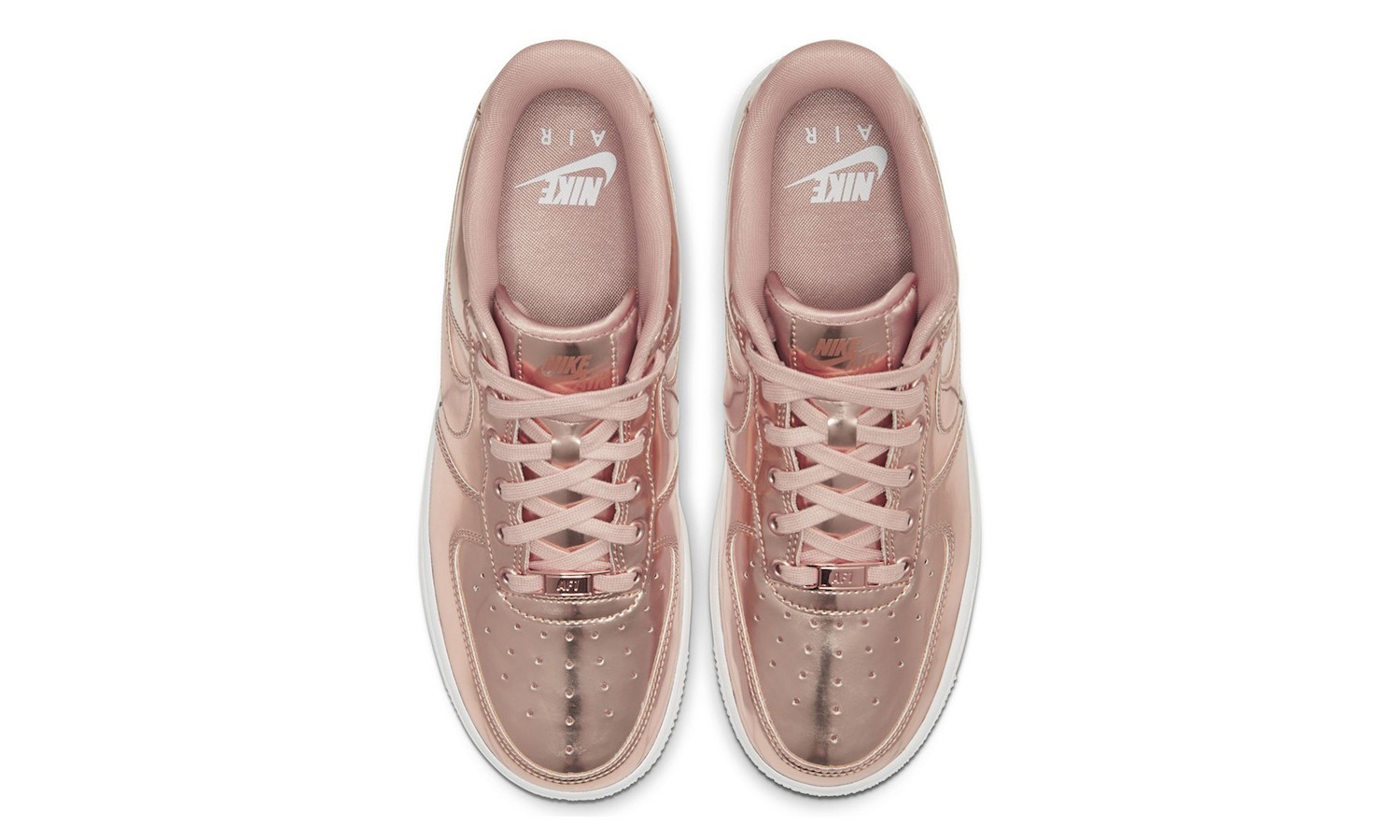 Nike Air Force 1 SP继续更新,你喜欢的金属色来了!