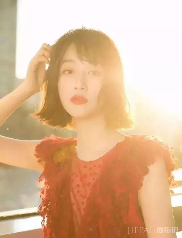 适合大脸的短发发型，照着剪都变美了