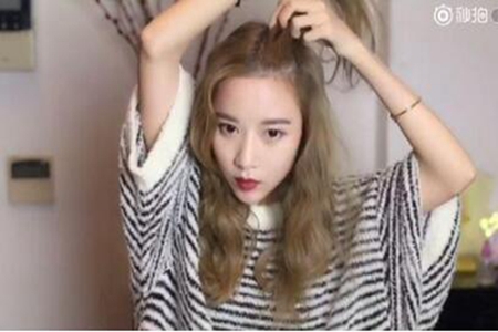 少女心炸裂的丸子头怎么扎，简单几个步骤萌上天