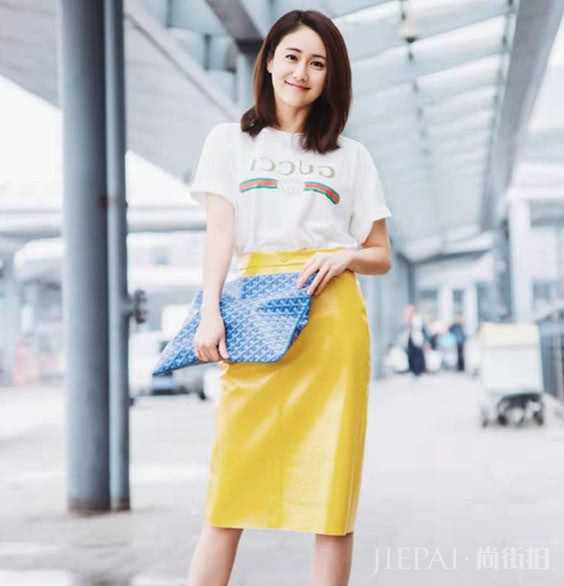 时髦百搭的A字裙,长腿女孩最佳选择