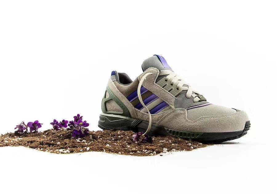 华丽绽放的紫罗兰!Packer x adidas 即将发售!