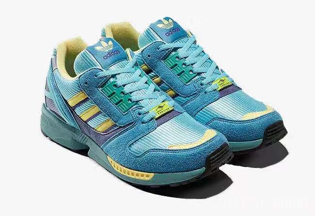 清爽天蓝色调!adidas ZX 8000 再添新成员!