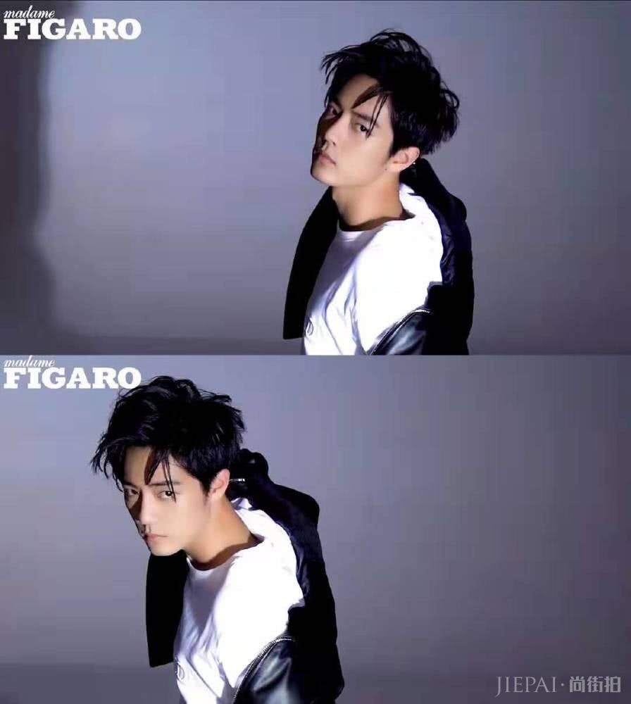 肖战登10月刊杂志封面,一头乱发表现力太强