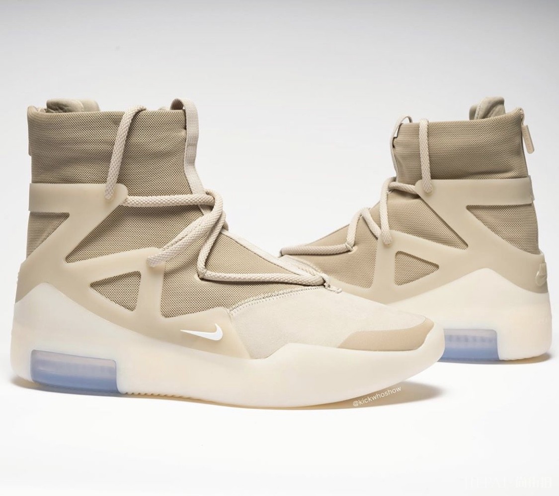 钱包准备好!Air Fear Of God 1 “Oatmeal”实物细节大赏!