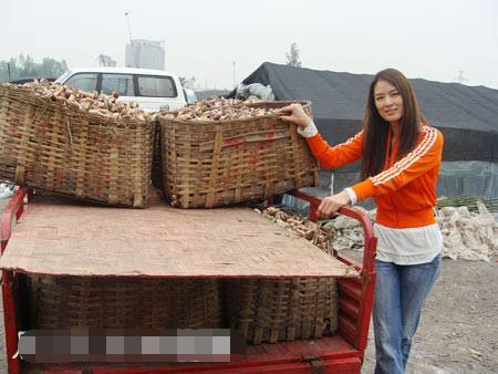 曾是“中国第一模特”,嫁给央视导演后离婚,45岁去乡下种植蘑菇