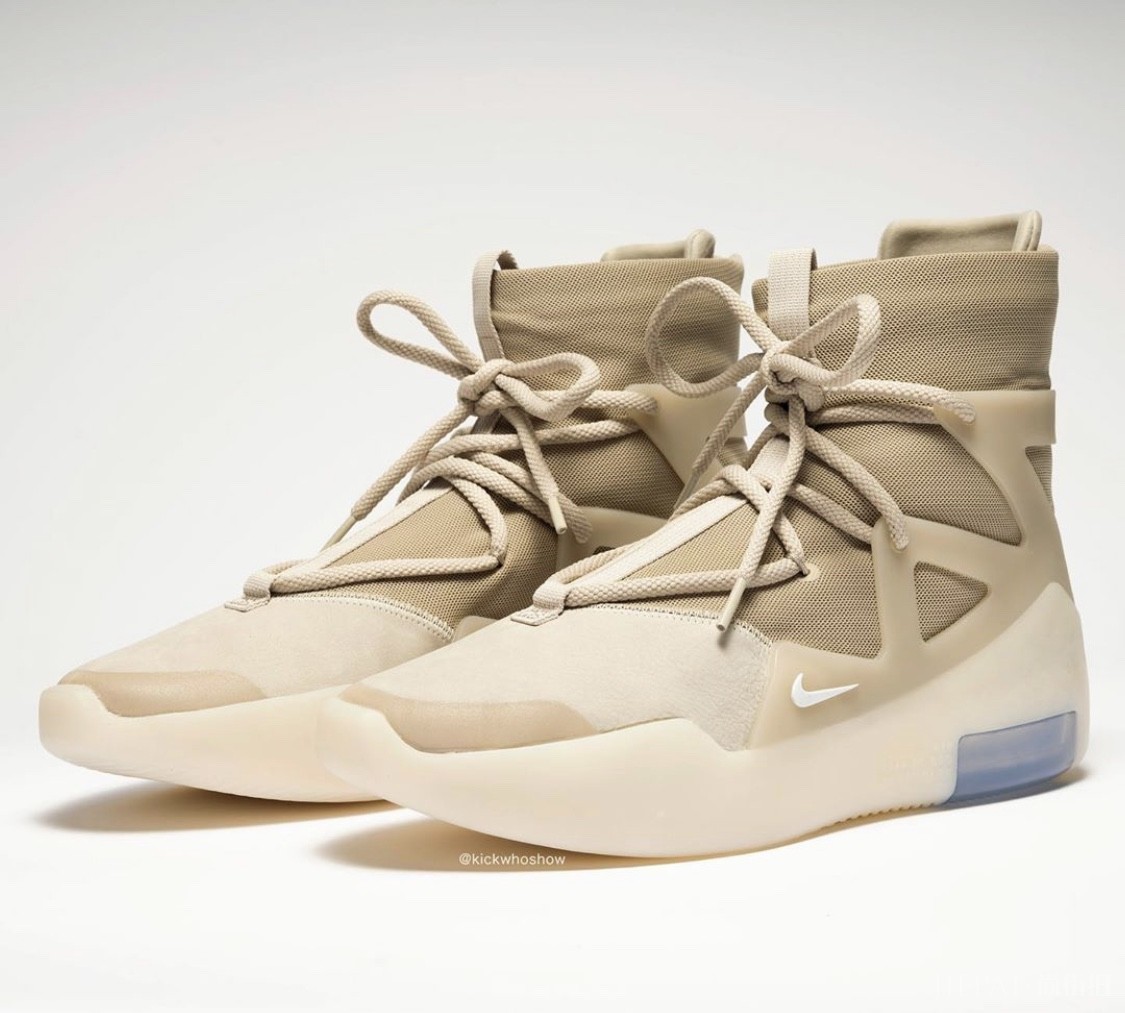 钱包准备好！Air Fear Of God 1 “Oatmeal”实物细节大赏！
