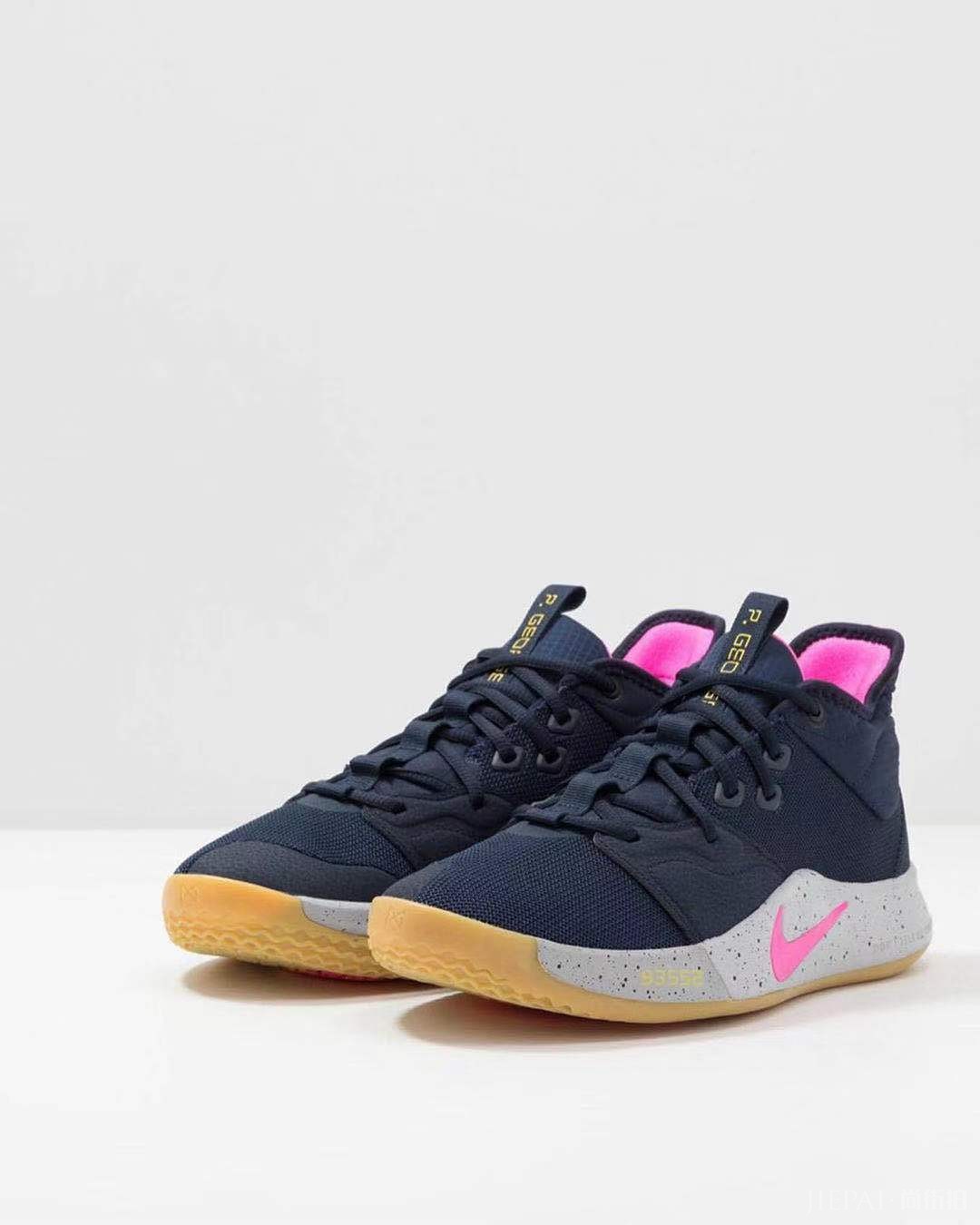 荧光粉色 Swoosh 加身!Nike PG 3 新品首曝光!