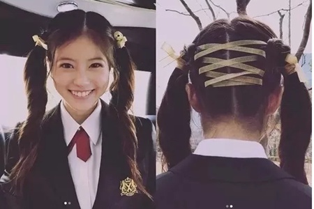 两种彩绳编发的详细方法，少女感十足的发型