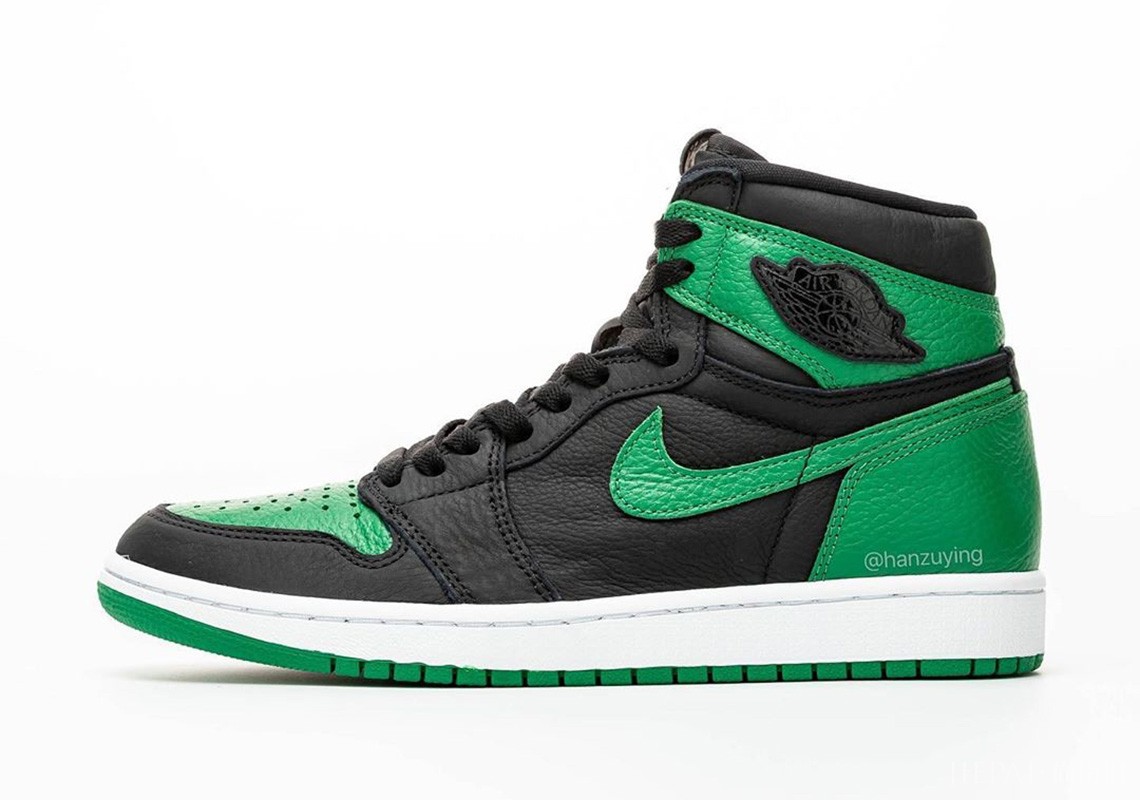 2019必入系列!Air Jordan 1 “PINE GREEN”实物上脚细节双曝光!