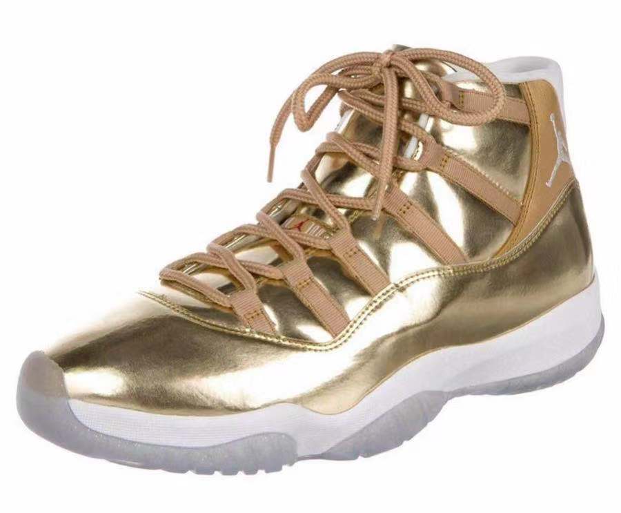 准备好了吗?土豪金 Air Jordan 11 OVO 再次亮相!