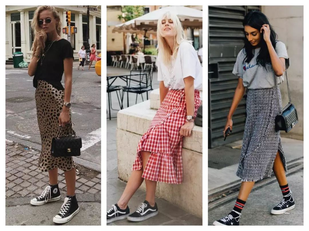 高跟鞋再也不是必需品!平底鞋+裙子才是秋季最美的搭配!