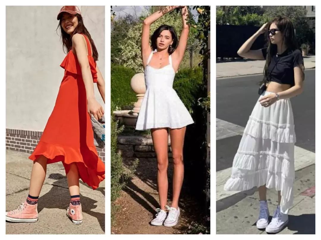 高跟鞋再也不是必需品!平底鞋+裙子才是秋季最美的搭配!