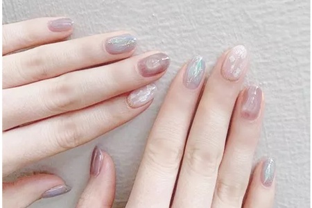 1564030440506333.jpg 夏日清爽美甲流行款式图片,气质图案简单教程