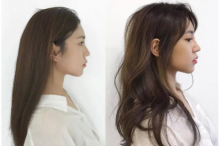 女孩最新流行纹理烫，拯救软榻发型