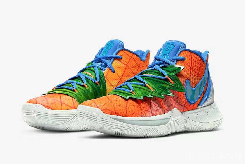 官图释出!这款《海绵宝宝》x Nike Kyrie 5 你喜欢吗?