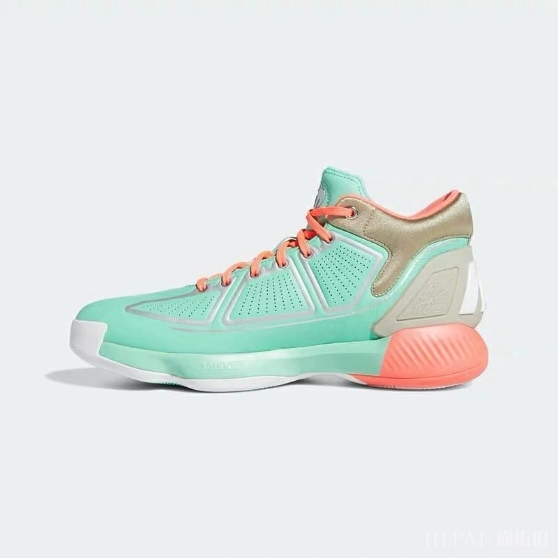 清爽薄荷绿加身！全新 adidas D Rose 10 官图释出！
