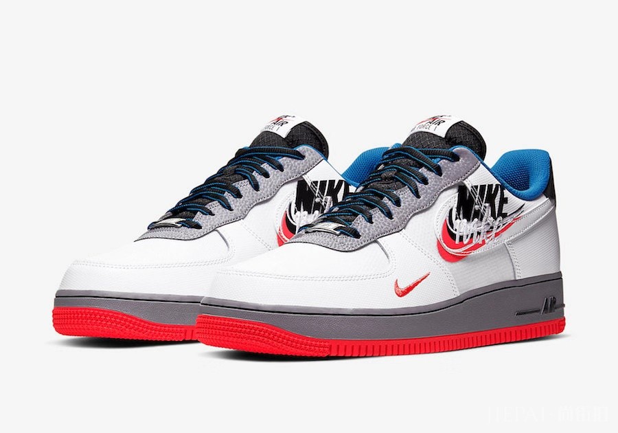 又一款线稿主题!这双 Air Force 1“Script Swoosh”你喜欢吗?