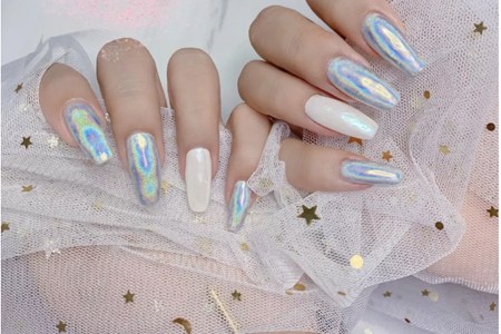 1563539956323031.jpg 欧美风秋冬美甲款式图片,磨砂、绒面质感强烈