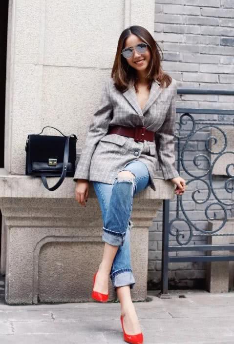 小个子女生秋季试试这5款外套,百搭又显高