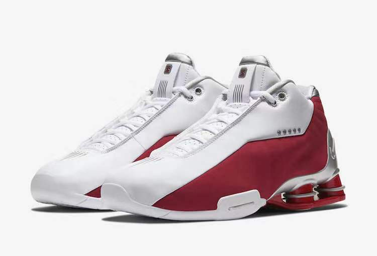 经典元年配色!卡特全明星亲着款 Shox BB4 白红即将来袭!
