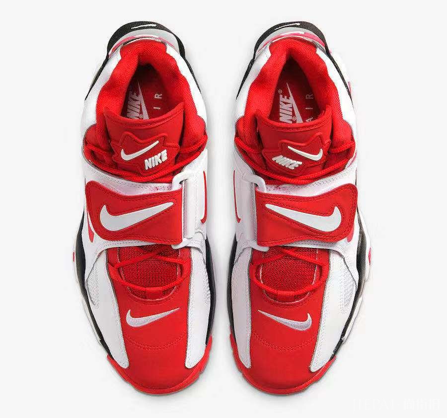 经典公牛配色!白红 Nike Air Barrage Mid 即将发售