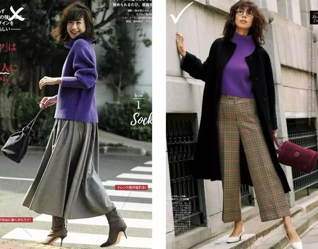 跟着日本杂志学穿毛衣，居然能这么好看...