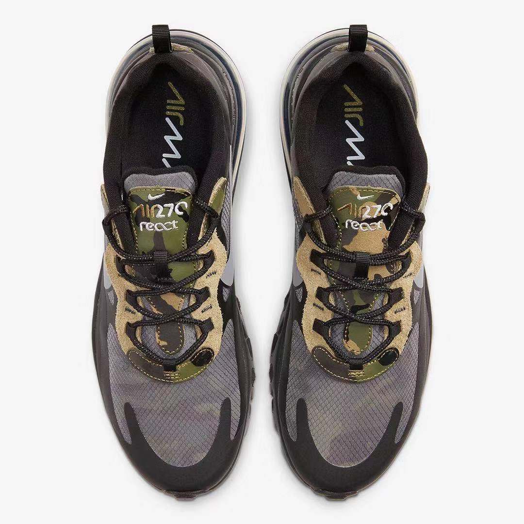 隐藏于蝉翼下的军事迷彩！这双 Air Max 270 React 你喜欢吗？