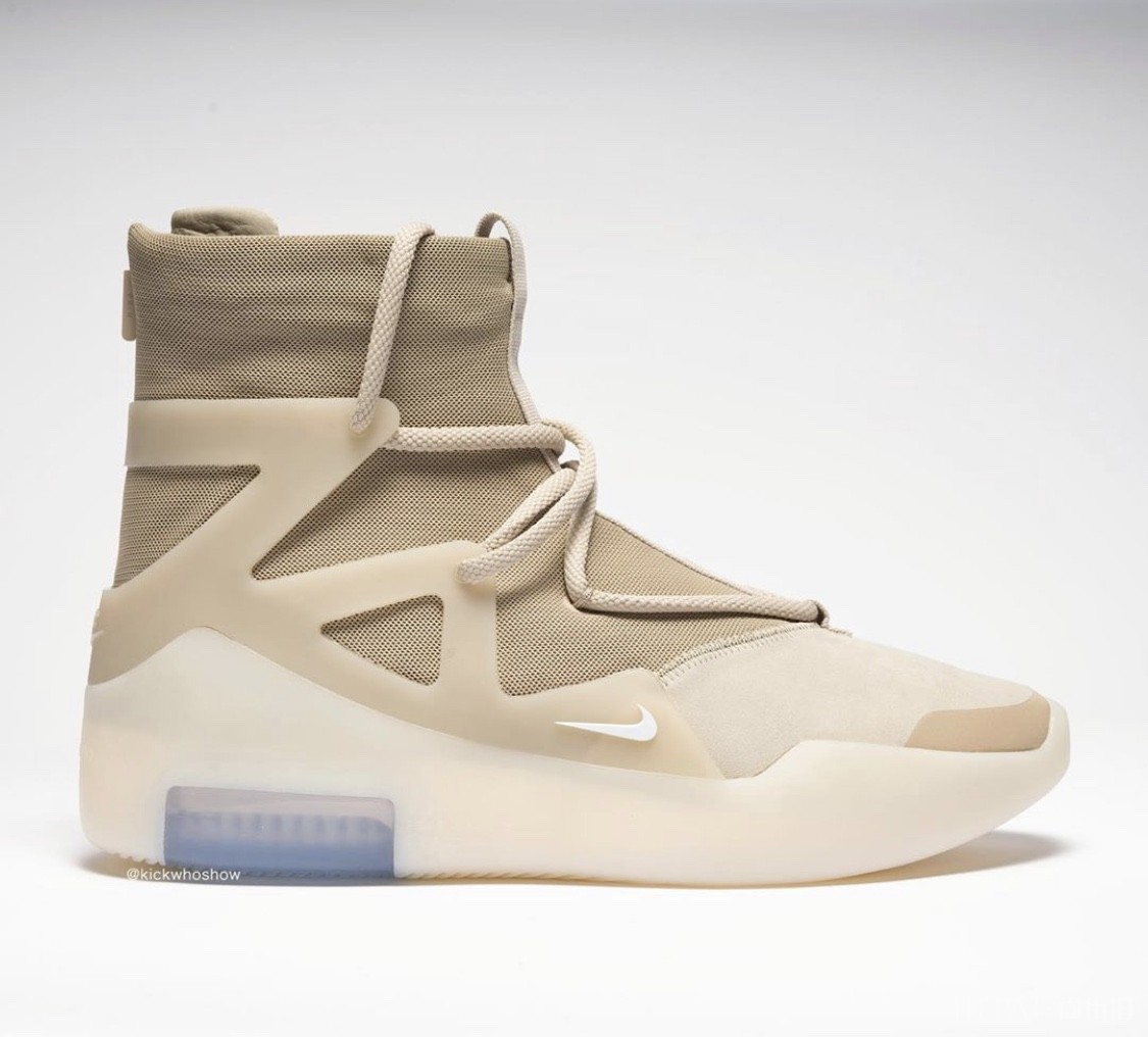 钱包准备好!Air Fear Of God 1 “Oatmeal”实物细节大赏!