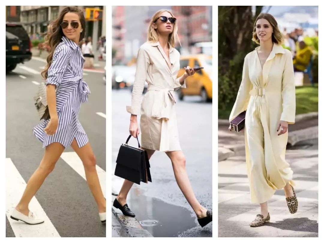 高跟鞋再也不是必需品!平底鞋+裙子才是秋季最美的搭配!