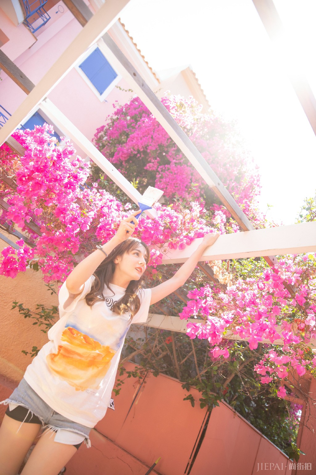 迪丽热巴唯美浪漫写真图片