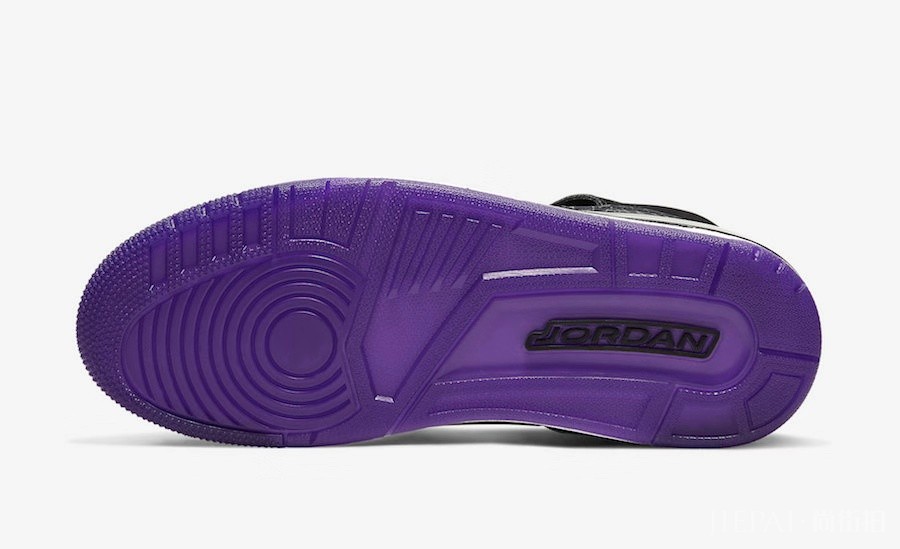 Air Jordan 5 黑紫葡萄配色很眼馋？那这款 Jordan Spizike 不要错过！