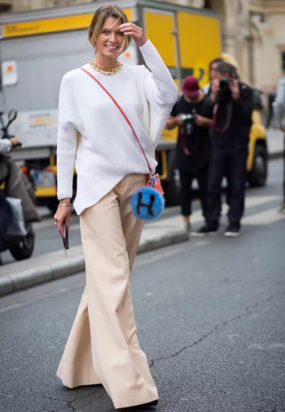 阔腿裤看起来显胖?那说明你根本不了解它