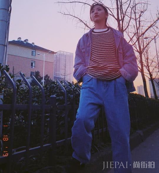 牛仔裤不会穿?也许你只需要换双鞋子