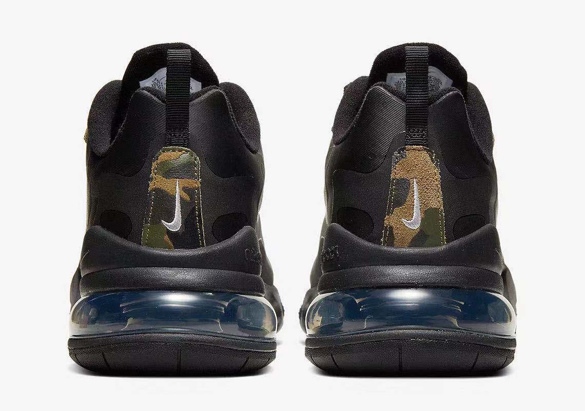 隐藏于蝉翼下的军事迷彩！这双 Air Max 270 React 你喜欢吗？