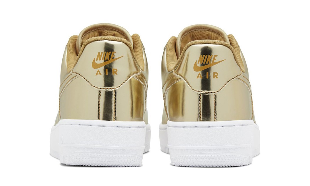 Nike Air Force 1 SP继续更新,你喜欢的金属色来了!