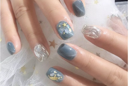 1560834233525907.jpg 2019最新淡雅美甲图片大全,春天就是要尝试初恋色指甲