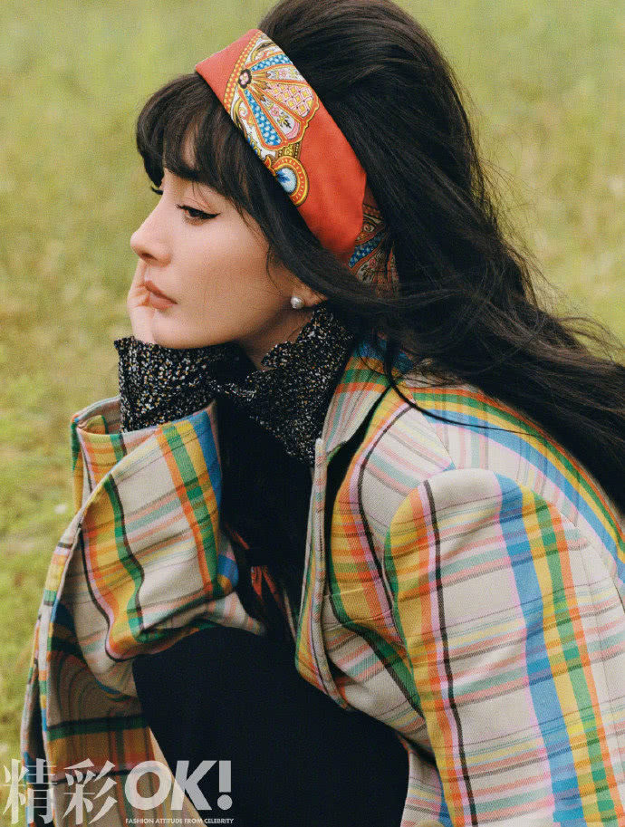 杨幂登时尚杂志挑战复古风造型,时尚女王果然名不虚传